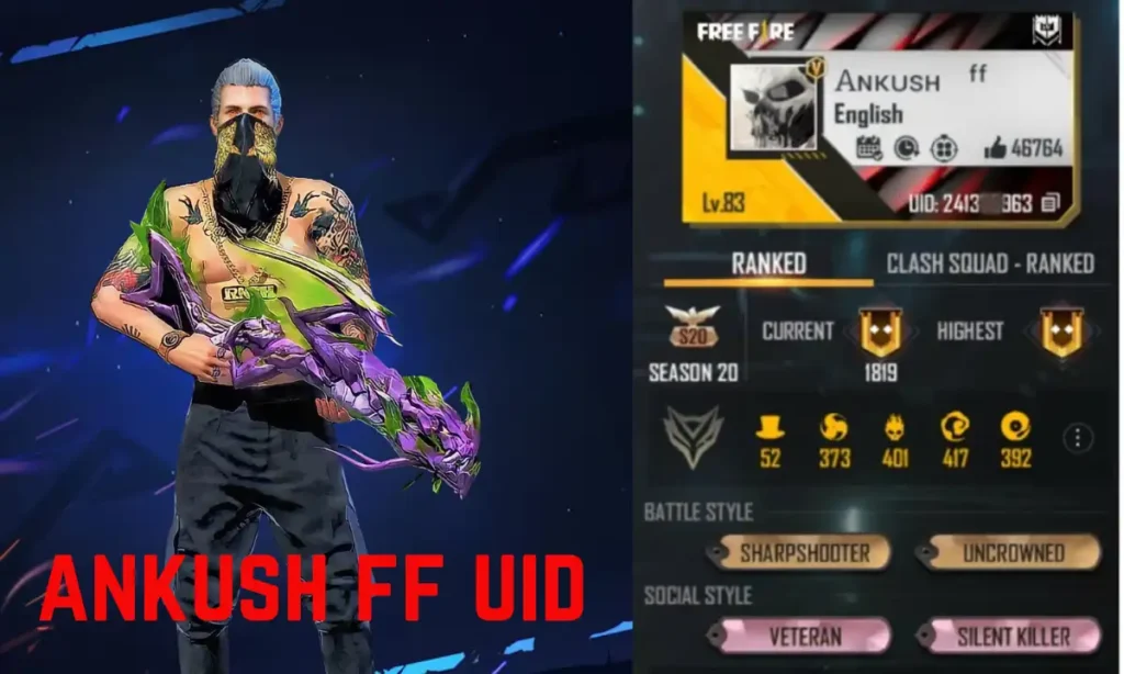 Ankush FF UID